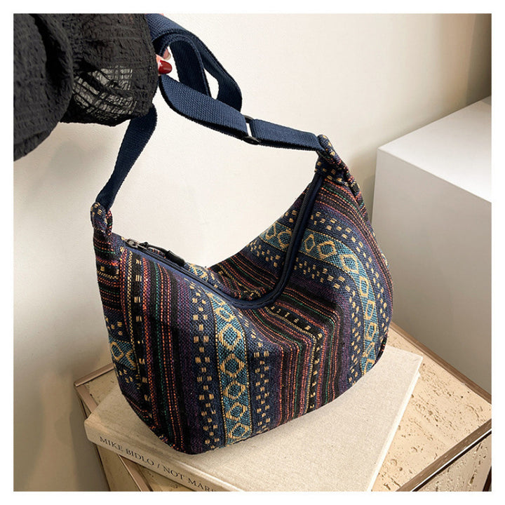 WoBohemian Ethnisches Muster Hobo Tasche Karnz