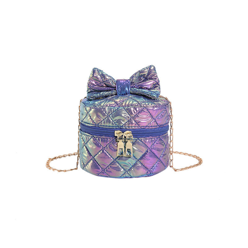 Gepolsterte Mini-Handtasche mit Schleifendetail