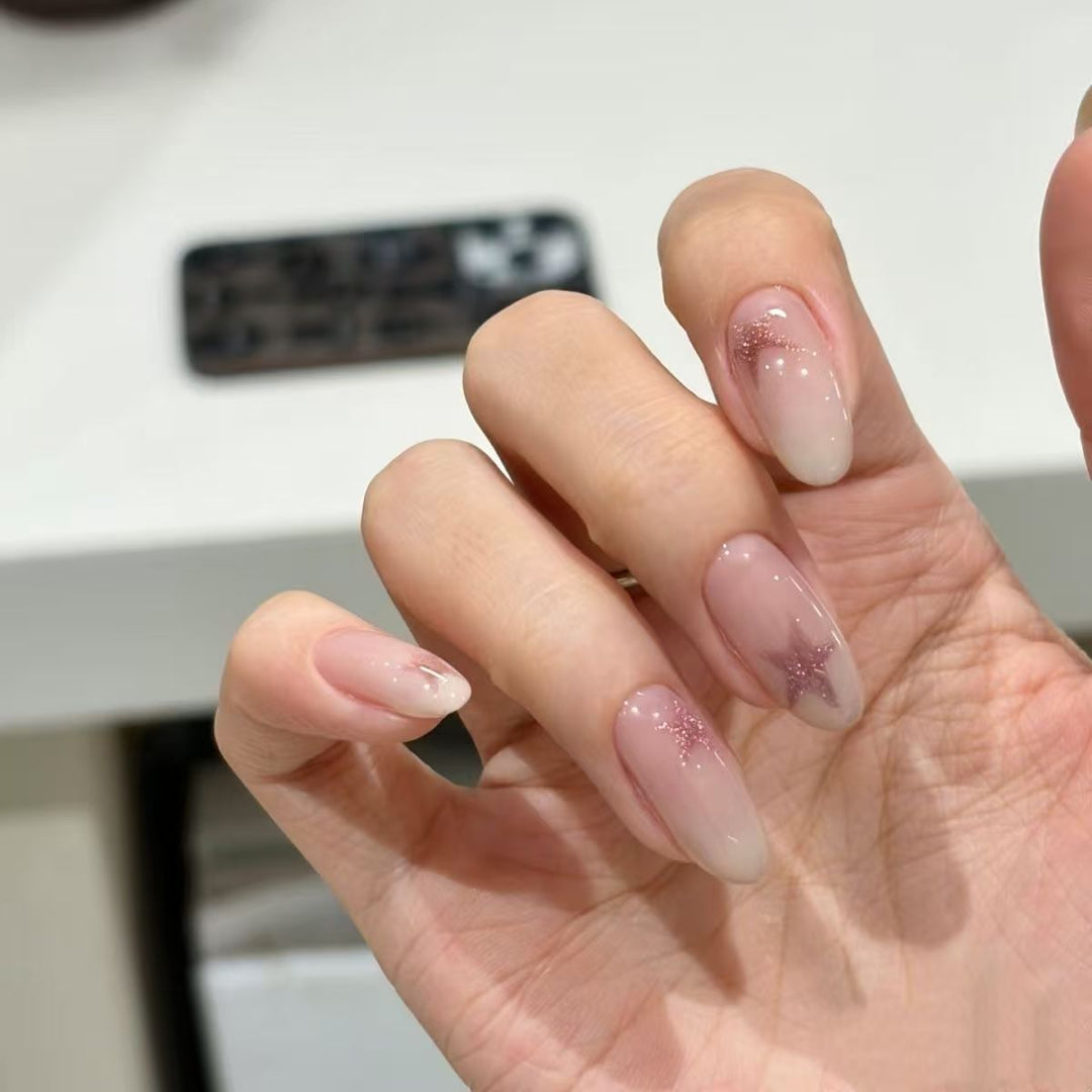 Elegante Ombre Drucknägel