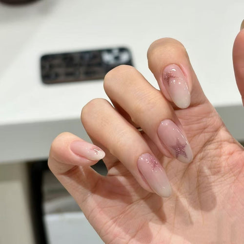 Elegante Ombre Drucknägel
