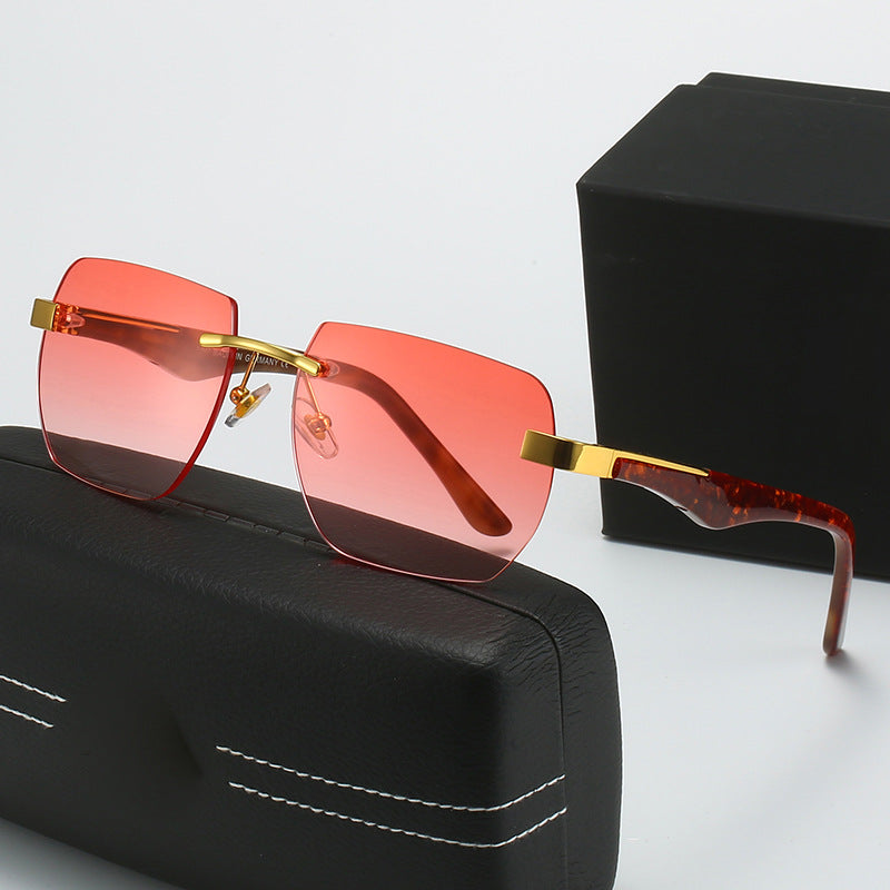 Damen Fashion-Sonnenbrille im modernen geometrischen Design Karnz