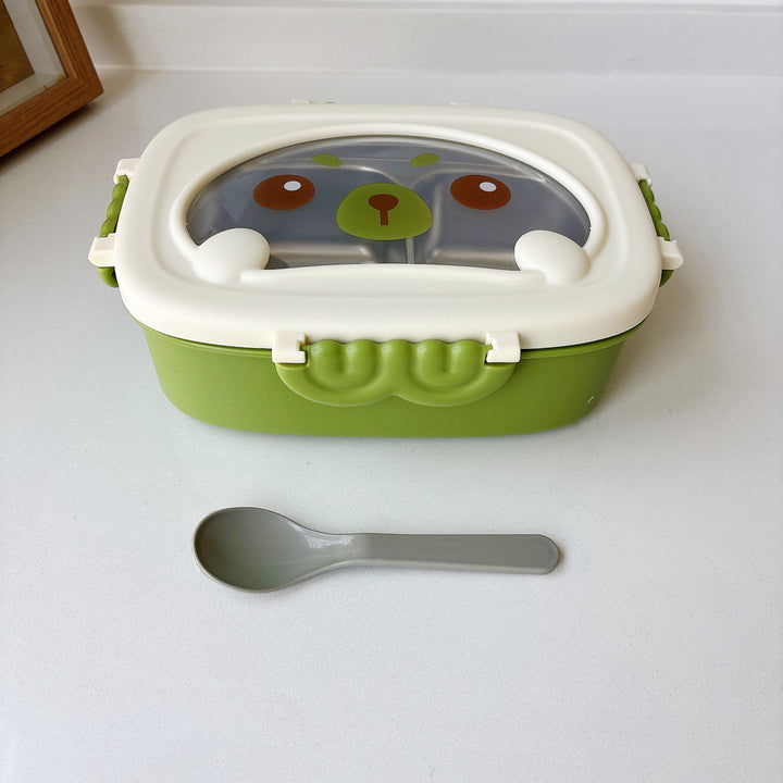 Niedlicher tierisches Bento-Mahlzeitbehälter