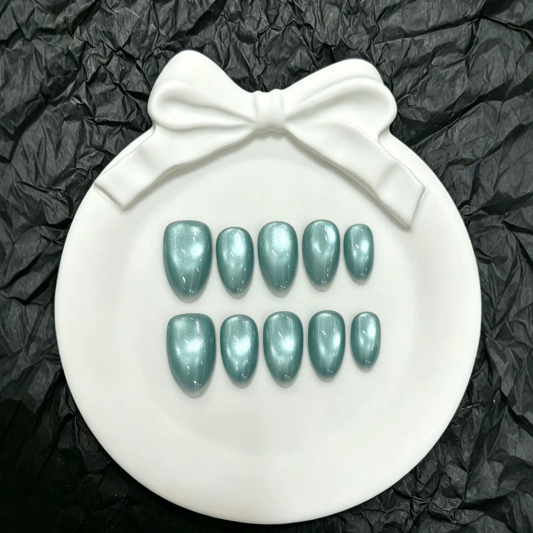 Glänzendes Elegantes Press-On Nagelset