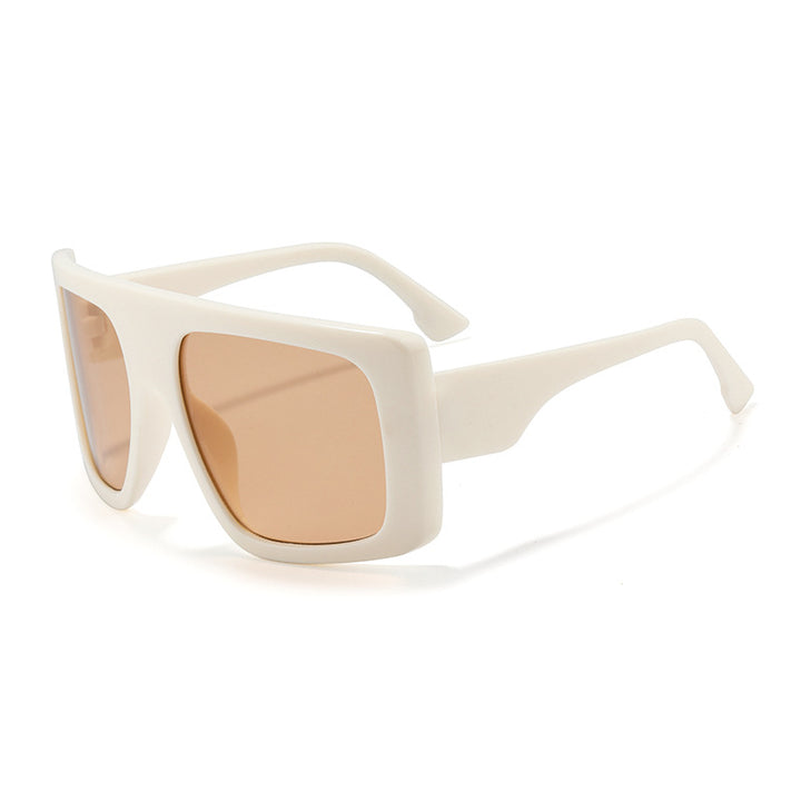 Oversized quadratische Rahmen Sonnenbrille