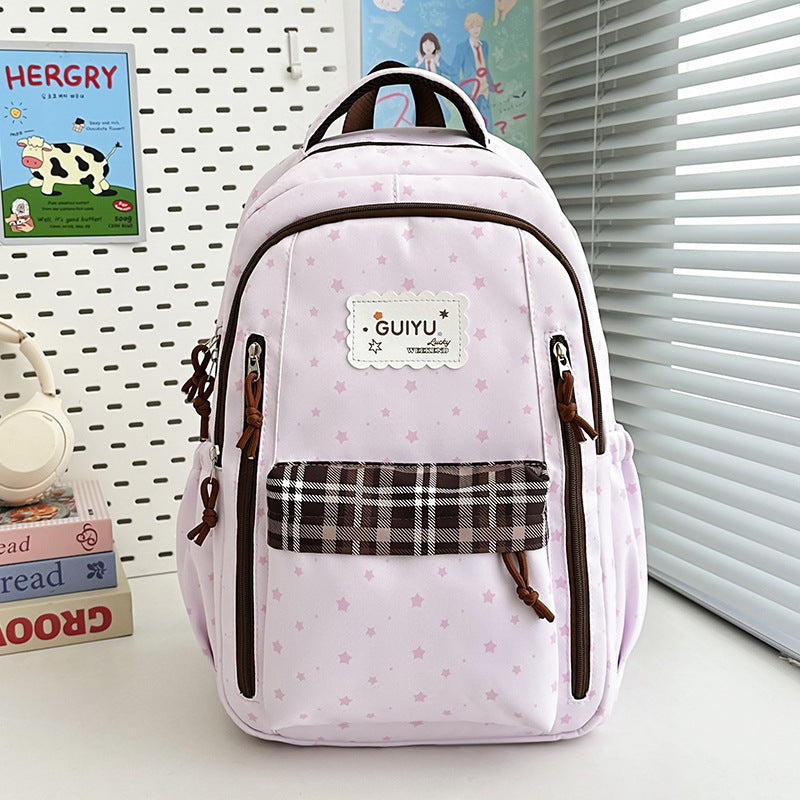Stylische Stern-Druck Rucksack Karnz 1791205961