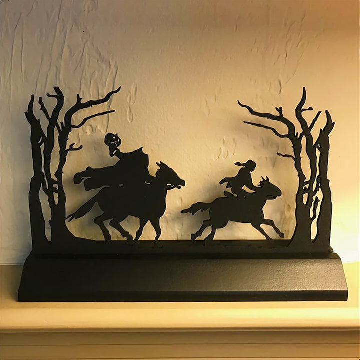 Dekoratives Metall-Silhouetten-Kunstwerk