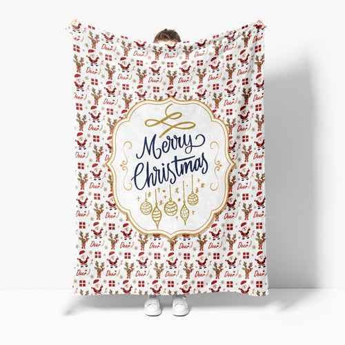 Gemütliche Weihnachtsdecke