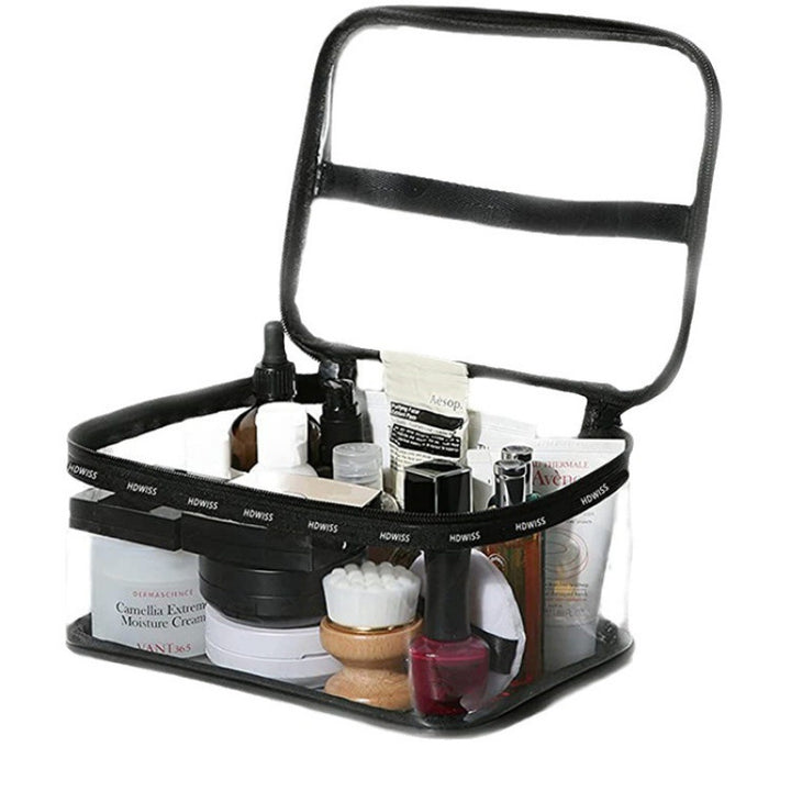 Transparente Kosmetik-Organizer Tasche Karnz