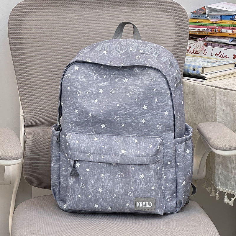 Sternenbedruckter Freizeit-Rucksack Karnz