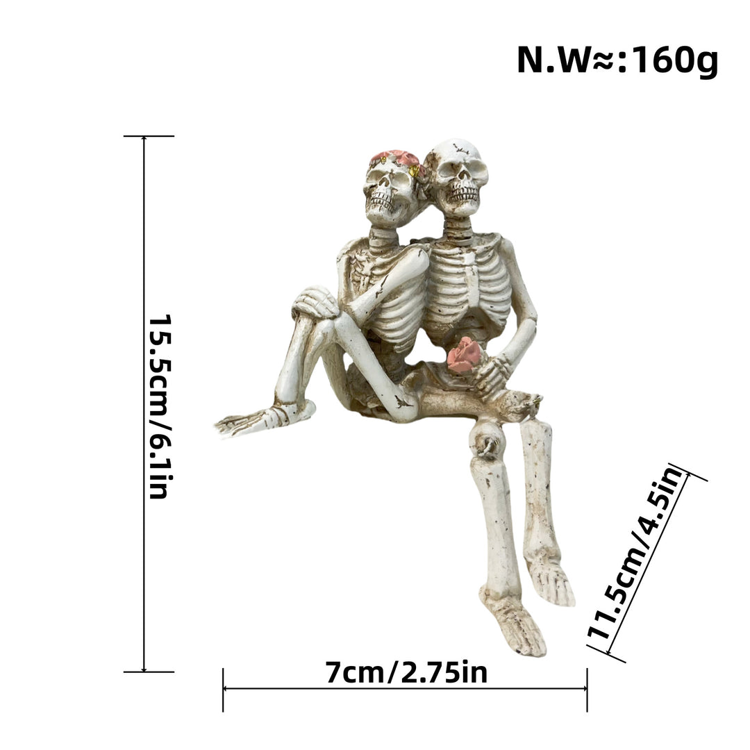 Romantische Skeletfigur Karnz