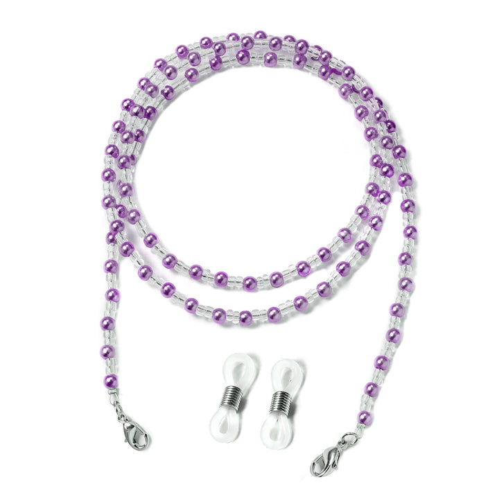 Elegante Perlen Brille Kette Karnz 1786688610