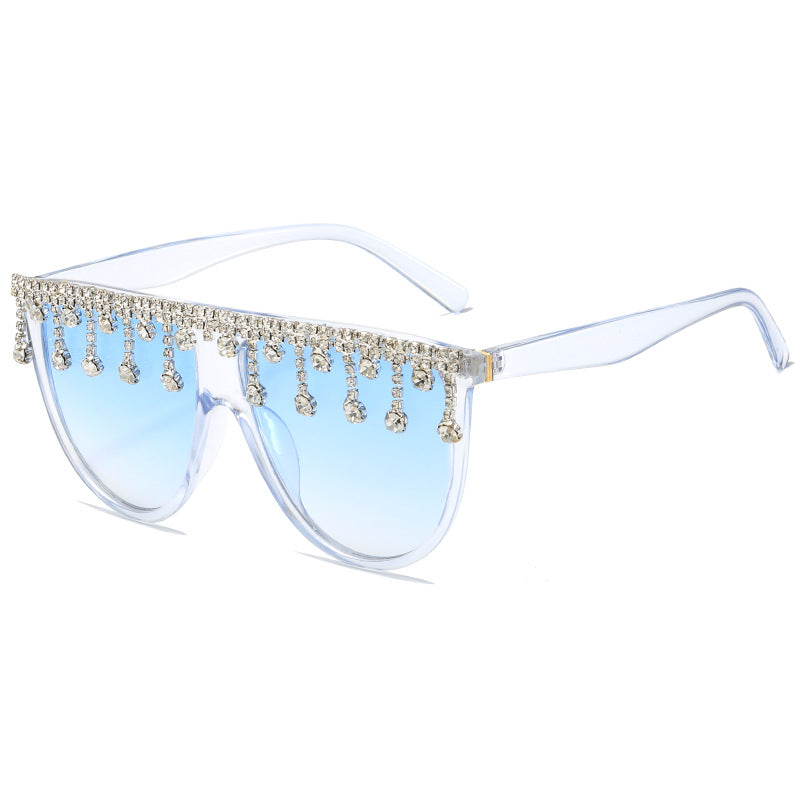 Damen Dekorative Glamour-Sonnenbrille Karnz