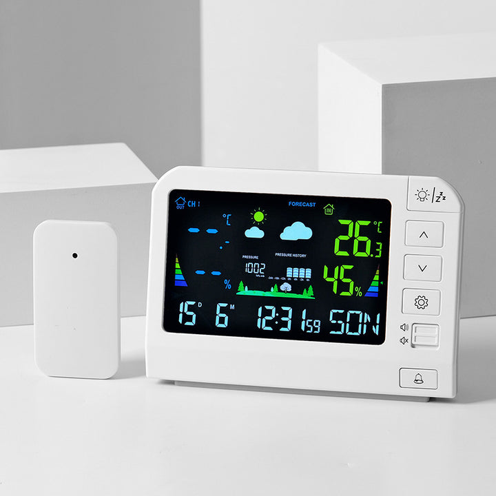 Digitaler Wetter-Alarmwecker mit multifunktionalem Display Karnz