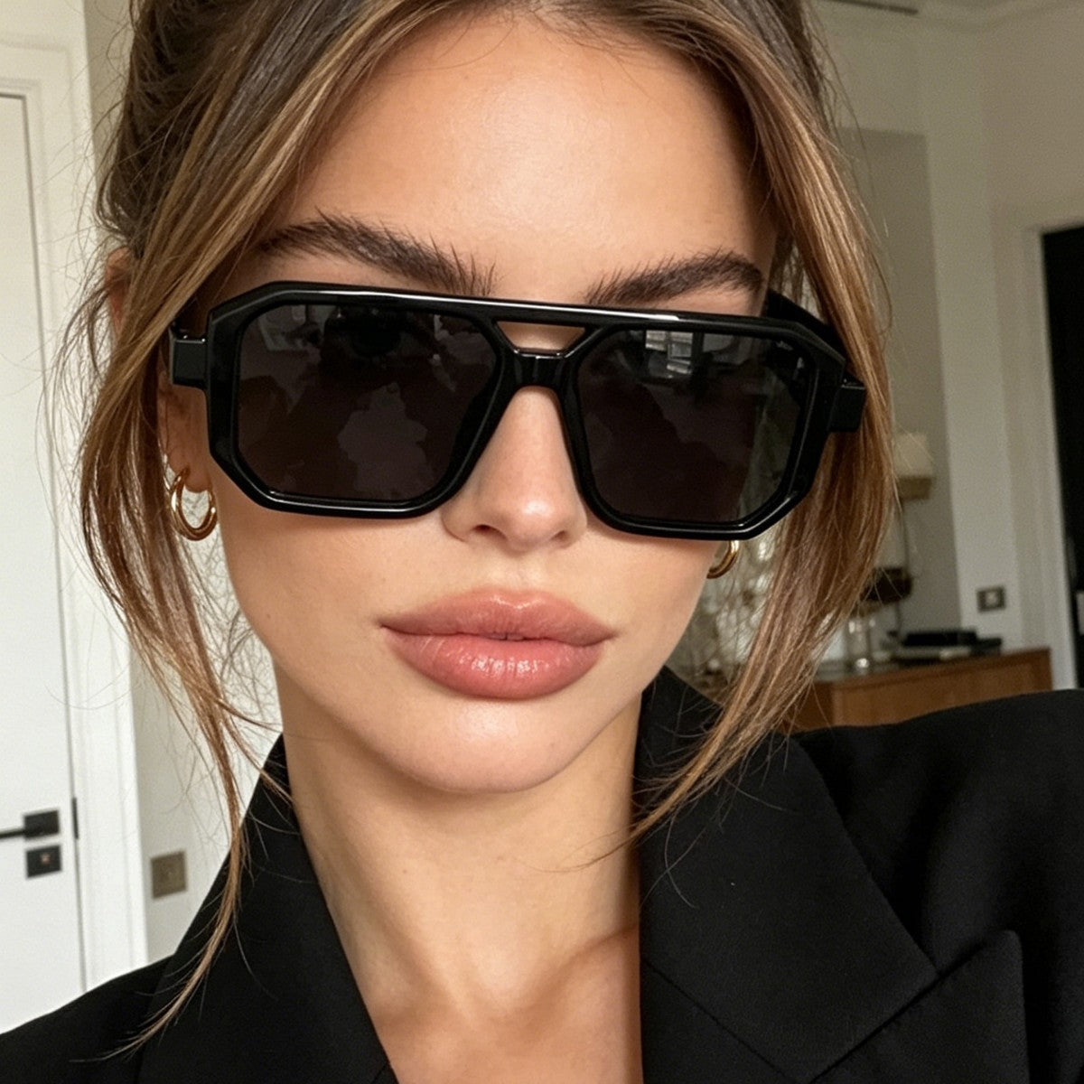 Damen Designertaugliche Sonnenbrille Karnz