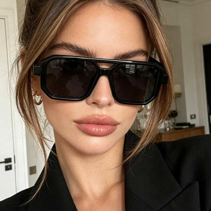 Damen Designertaugliche Sonnenbrille Karnz