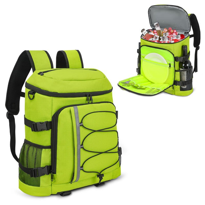 Isolierte Picknick-Rucksack mit Stauraumfächern Karnz