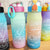 Damen kreative Wasserflasche im Weltraum-Design Karnz