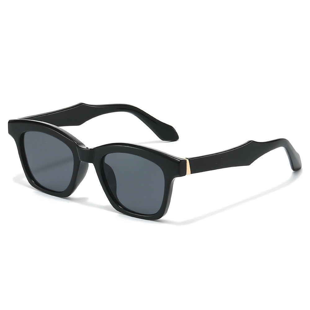 Stylische Übergroße Schildkrötenpanzer Rahmen Sonnenbrille Karnz