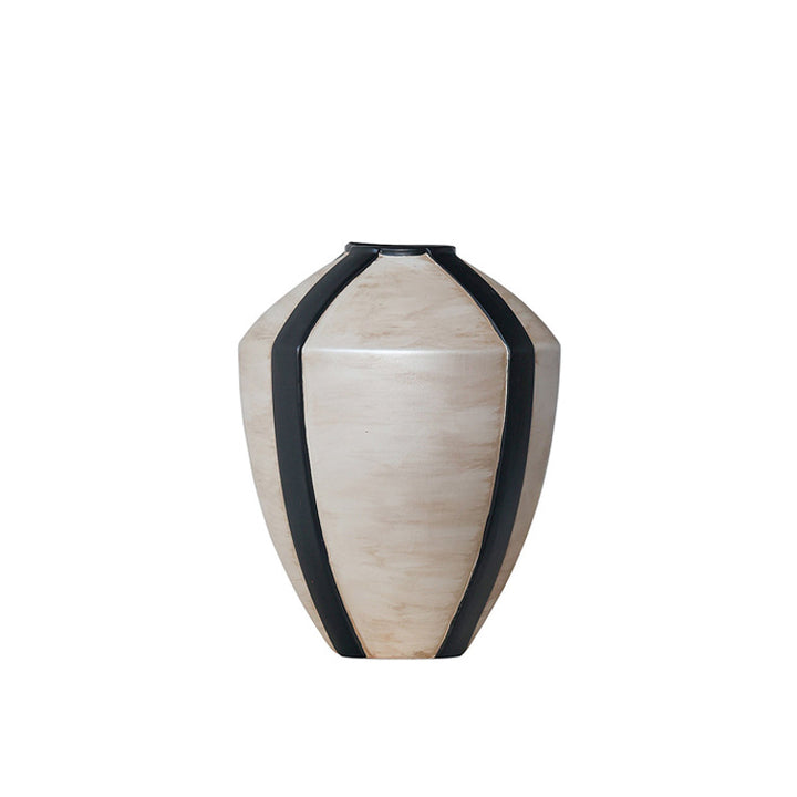 Elegante geometrische dekorative Vase