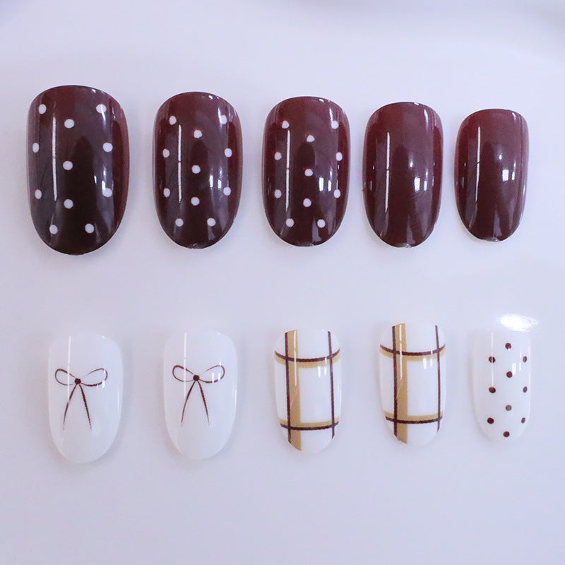 Elegantes Künstlerisches Nagelset Karnz