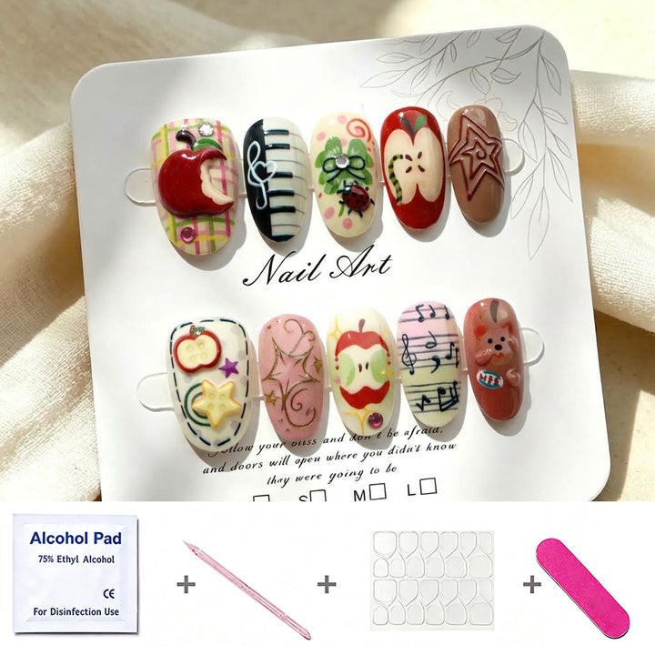 Dekorative Nagelkunst