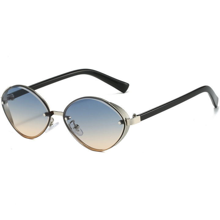 Elegante ovale Rahmen-Sonnenbrille