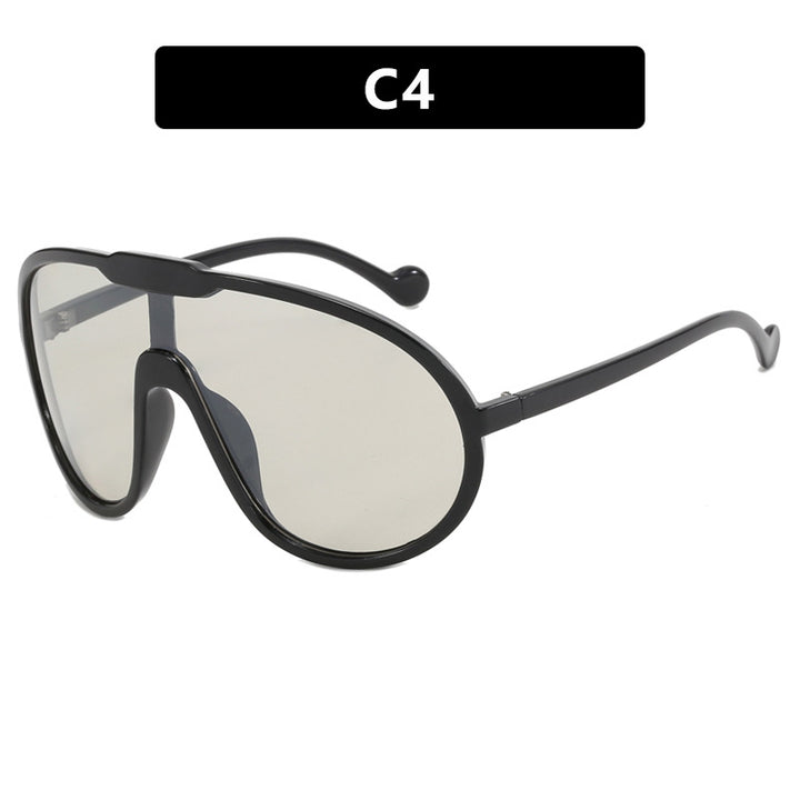 Damen visierähnliche Sonnenbrille Karnz