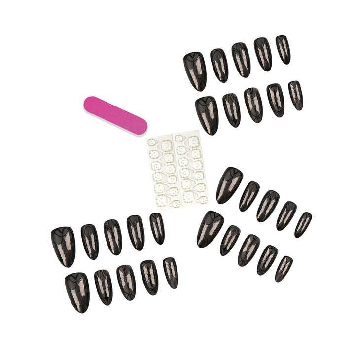 Künstlerisches Press-On Nagelset