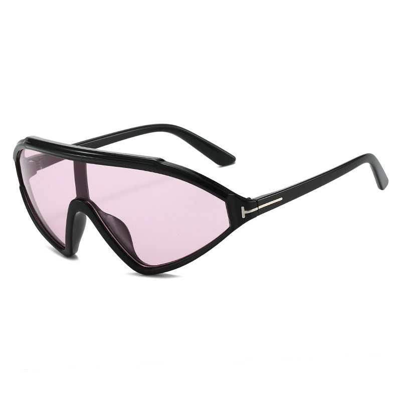 Damen sportliche Sonnenbrille mit ergonomischem Vollranddesign Karnz