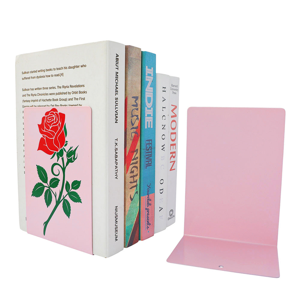 Dekorative Blätter-Themen-Bücherstützen