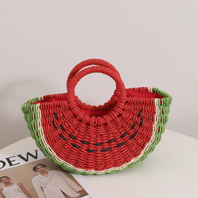 Damen handgefertigte Strandtasche mit geflochtenem Design Karnz