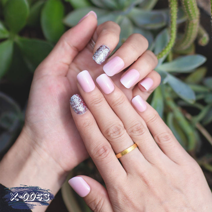 Glamourös Glitter Nagelkunst Set