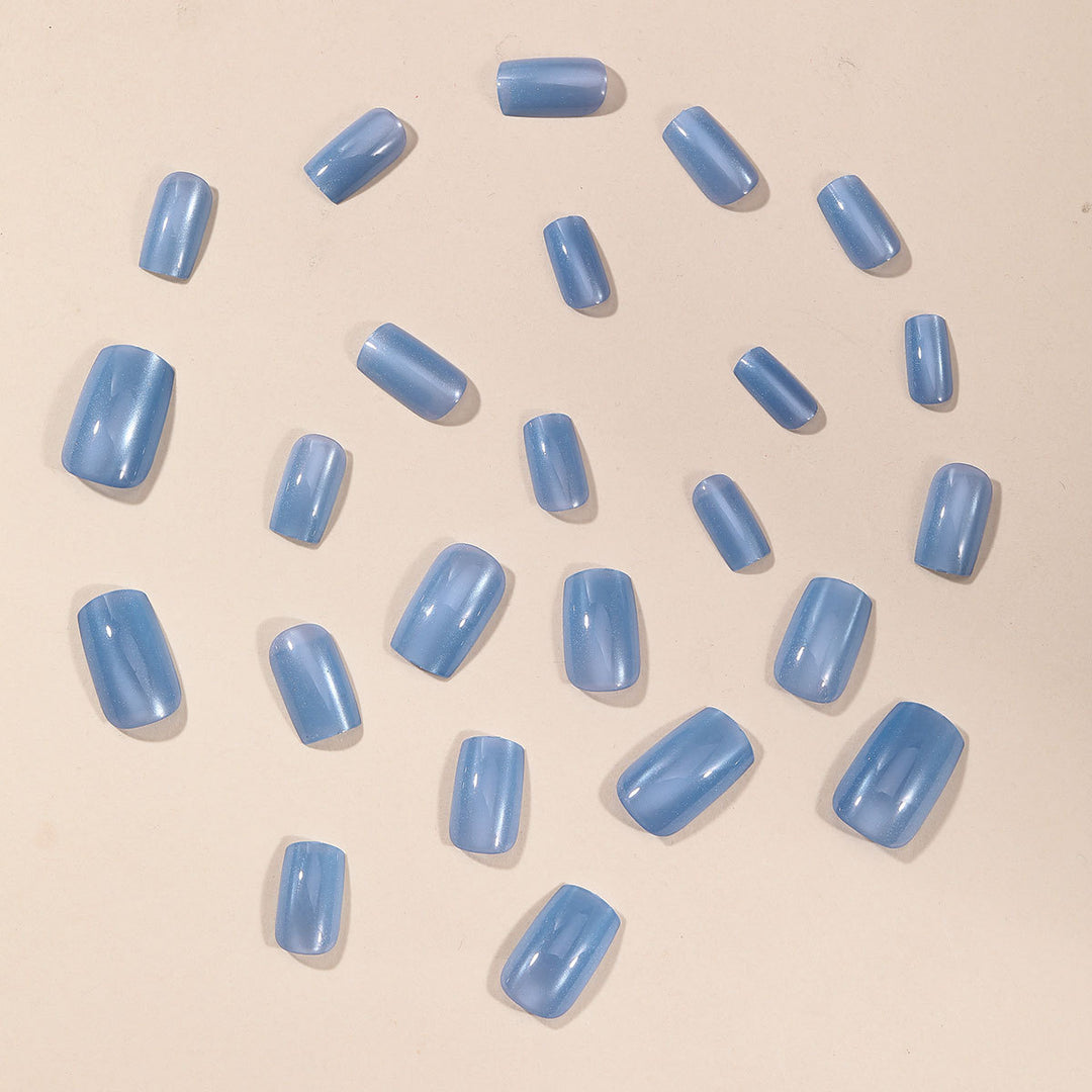 Gradient Glänzende Nagelkunst Verlängerungen Karnz