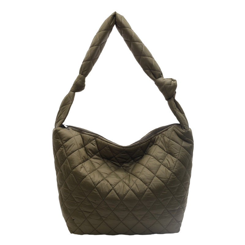 Gepolsterte Schulter-Handtasche