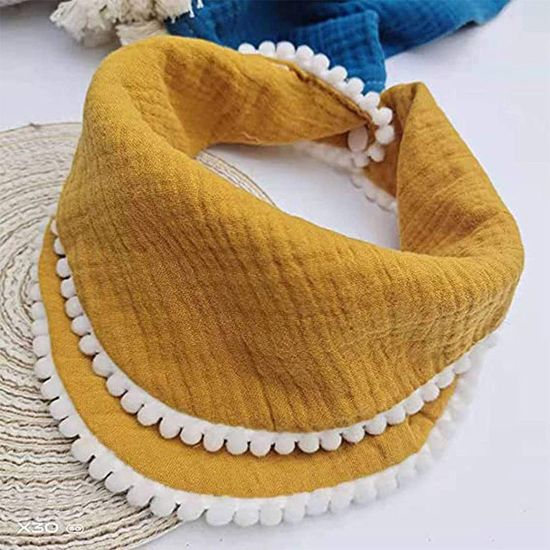 Weiche Baumwoll-Drool-Lätzchen Set Karnz