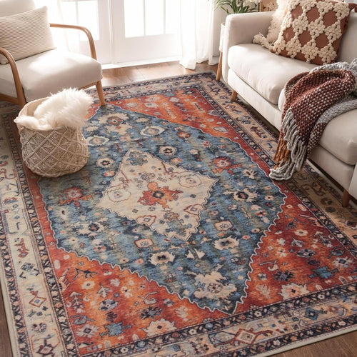 Elegante Vintage-inspirierte Teppich
