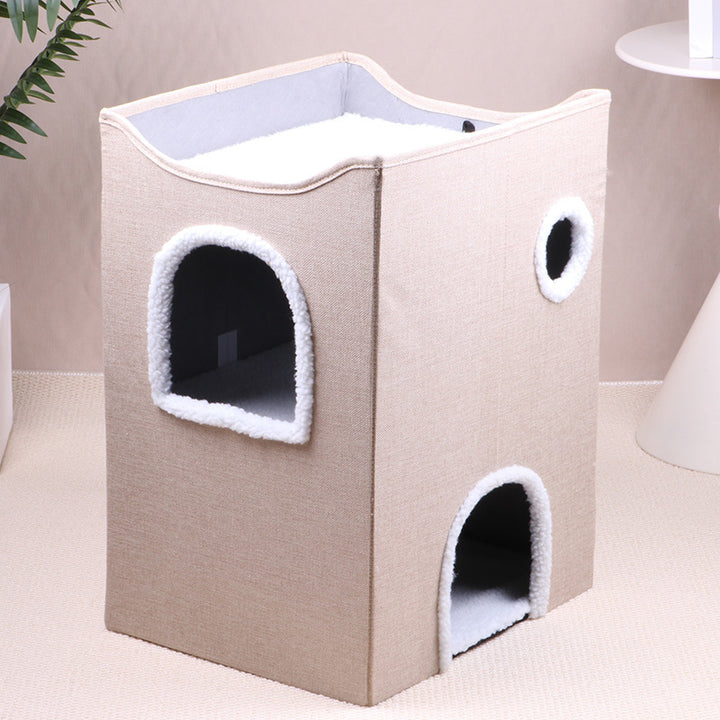 Gemütlicher Katzenversteck Karnz