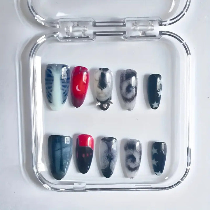 Künstlerisches Nageldesign Karnz