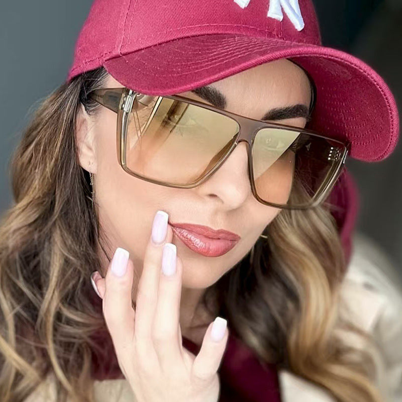 Damen quadratische Sonnenbrille Karnz