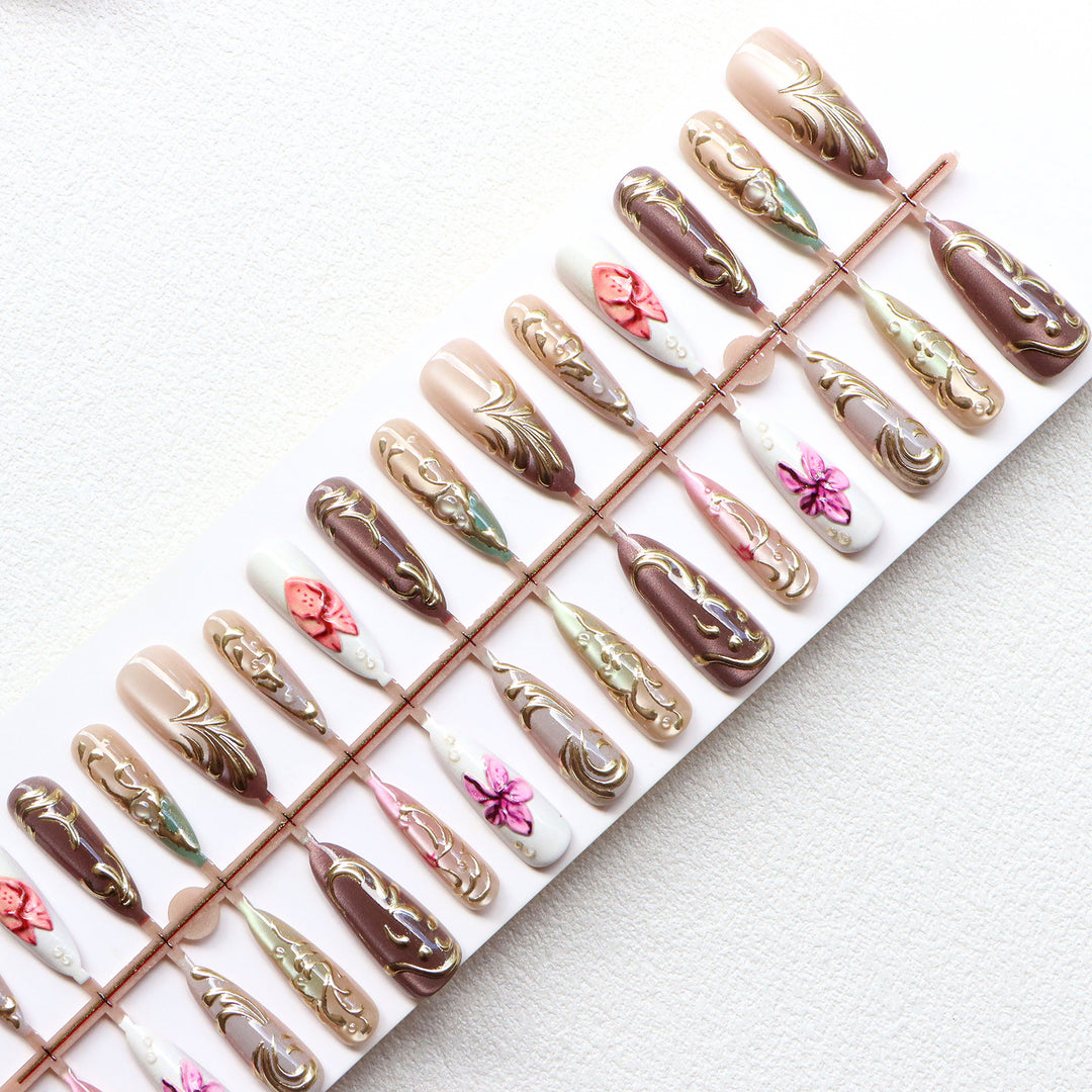 Artistic Gel Nail Design Karnz