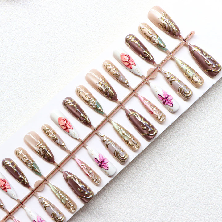 Artistic Gel Nail Design Karnz