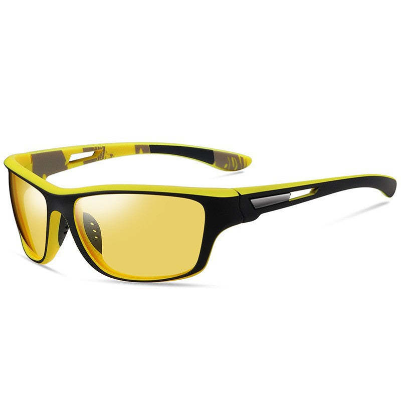 Herren Sportsonnenbrille mit kratzfesten Gläsern und ergonomischem Design Karnz