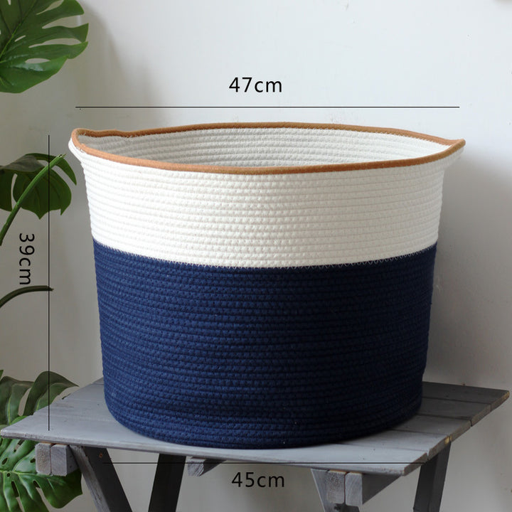 Handgefertigter Aufbewahrungskorb im modernen Design Karnz