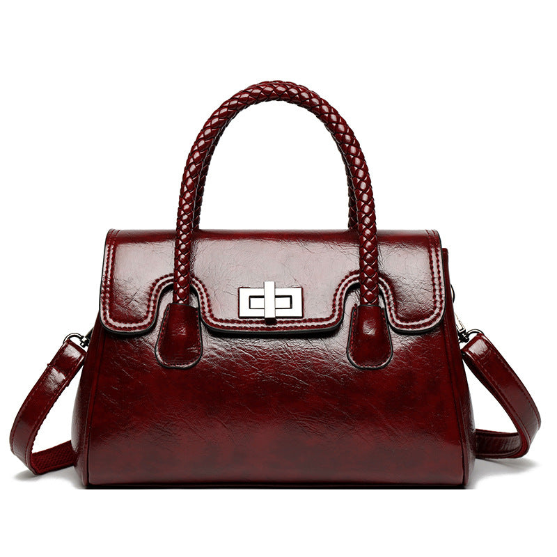 Elegante Doppelgriff-Handtasche Karnz