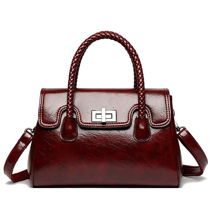 Elegante Doppelgriff-Handtasche Karnz