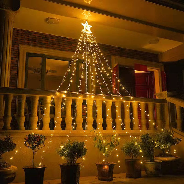LED-Weihnachtsbaumbeleuchtung Deko Karnz