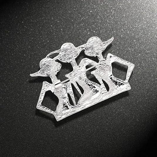 Künstlerische Figurinen Brosche Karnz