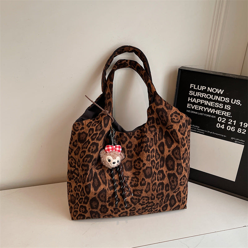 Modische Leopardprint-Shopper-Tasche Karnz