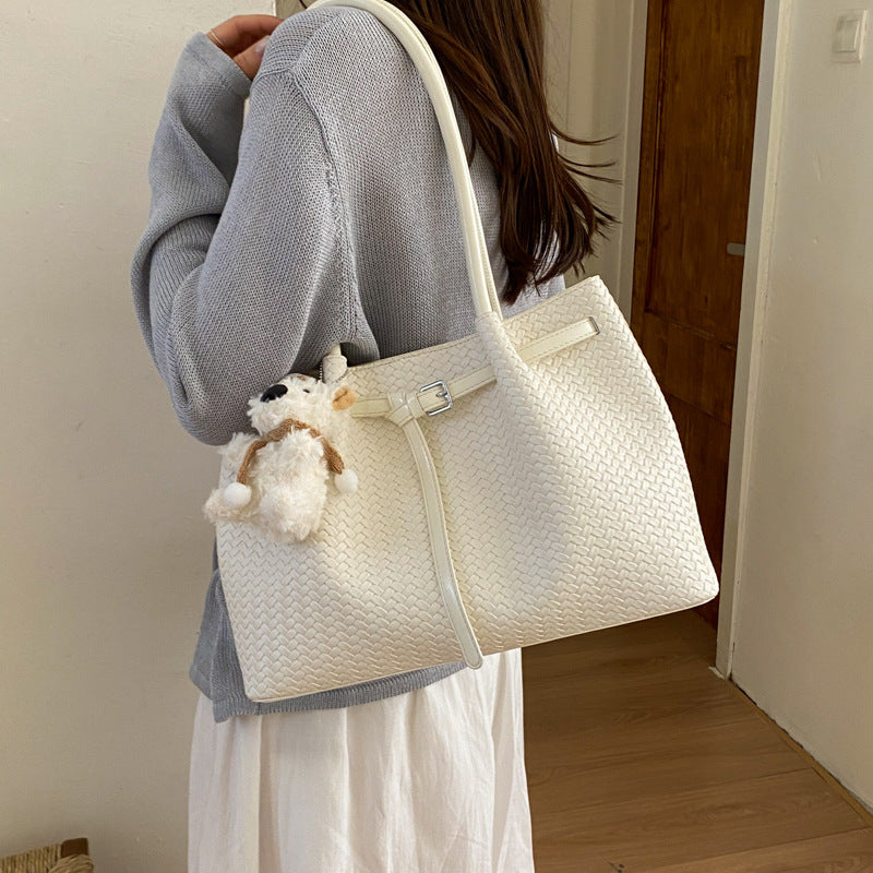 Handgefertigte Texturierte Tote Bag Karnz