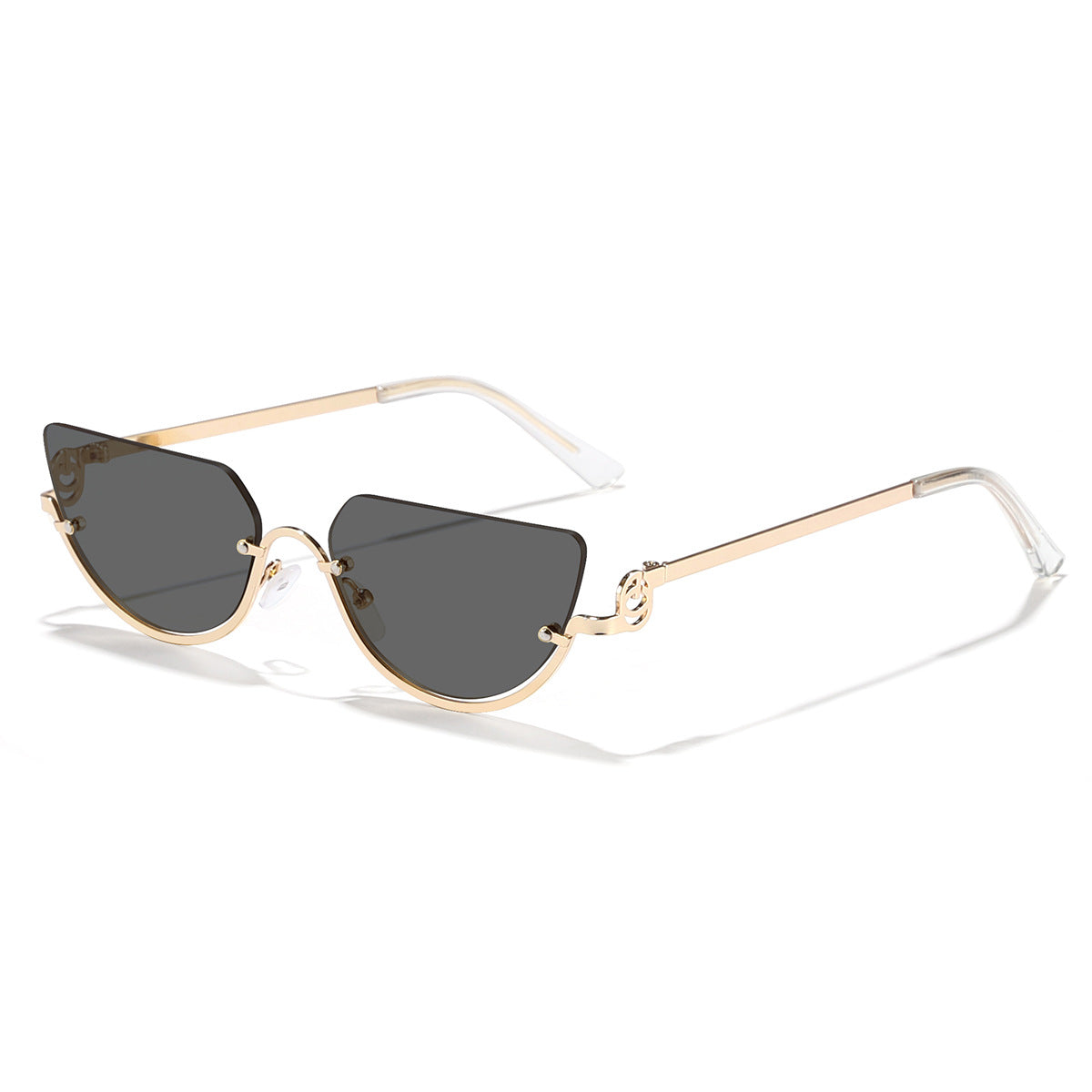 Damen Design-Sonnenbrille mit innovativem Cat-Eye-Rahmen Karnz